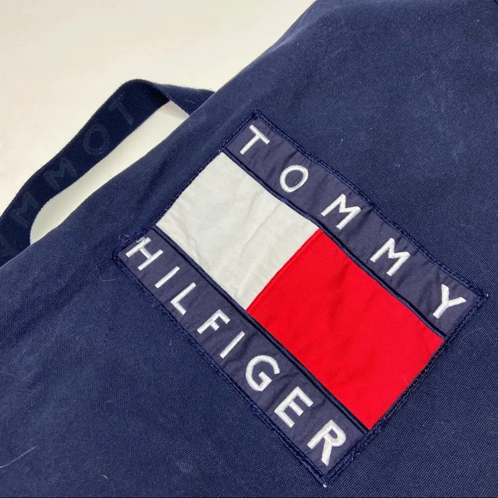 Tommy‎ Hilfiger Vintage Gym Sling Duffle Bag Spellout
